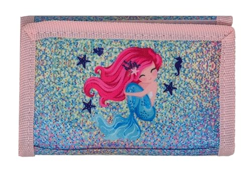 Theonoi Kinder Geldbörse Geldbeutel Portemonnaie Brieftasche (Meerjungfrau) von Theonoi