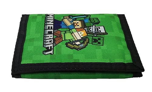 Theonoi Kinder Geldbörse Geldbeutel Portemonnaie Brieftasche (Minecraft) von Theonoi