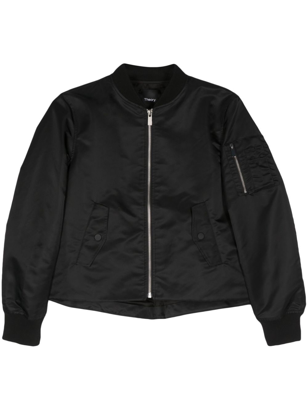 Theory Bomberjacke aus recyceltem Material - Schwarz von Theory