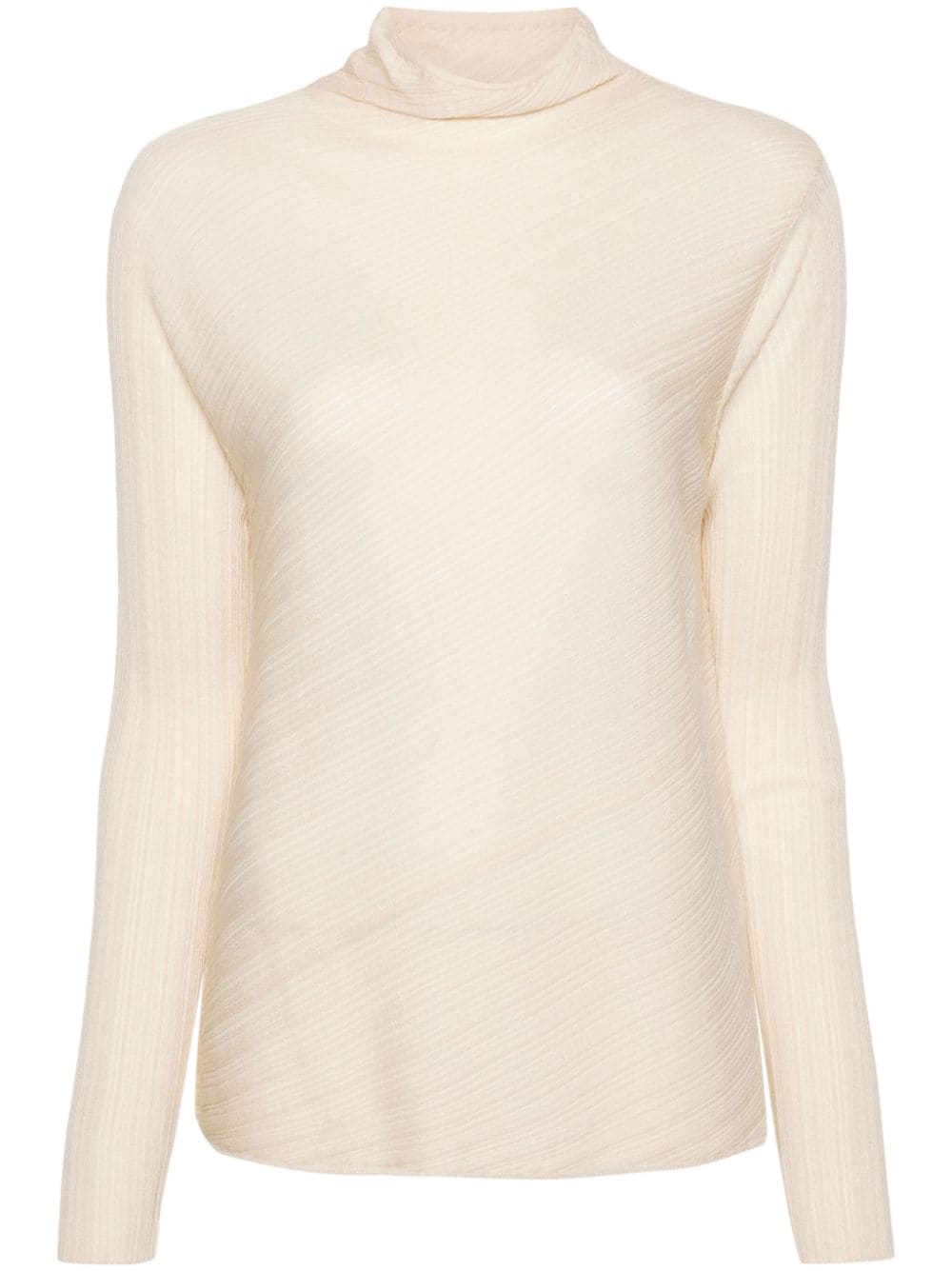 Theory Geripptes Top - Nude von Theory