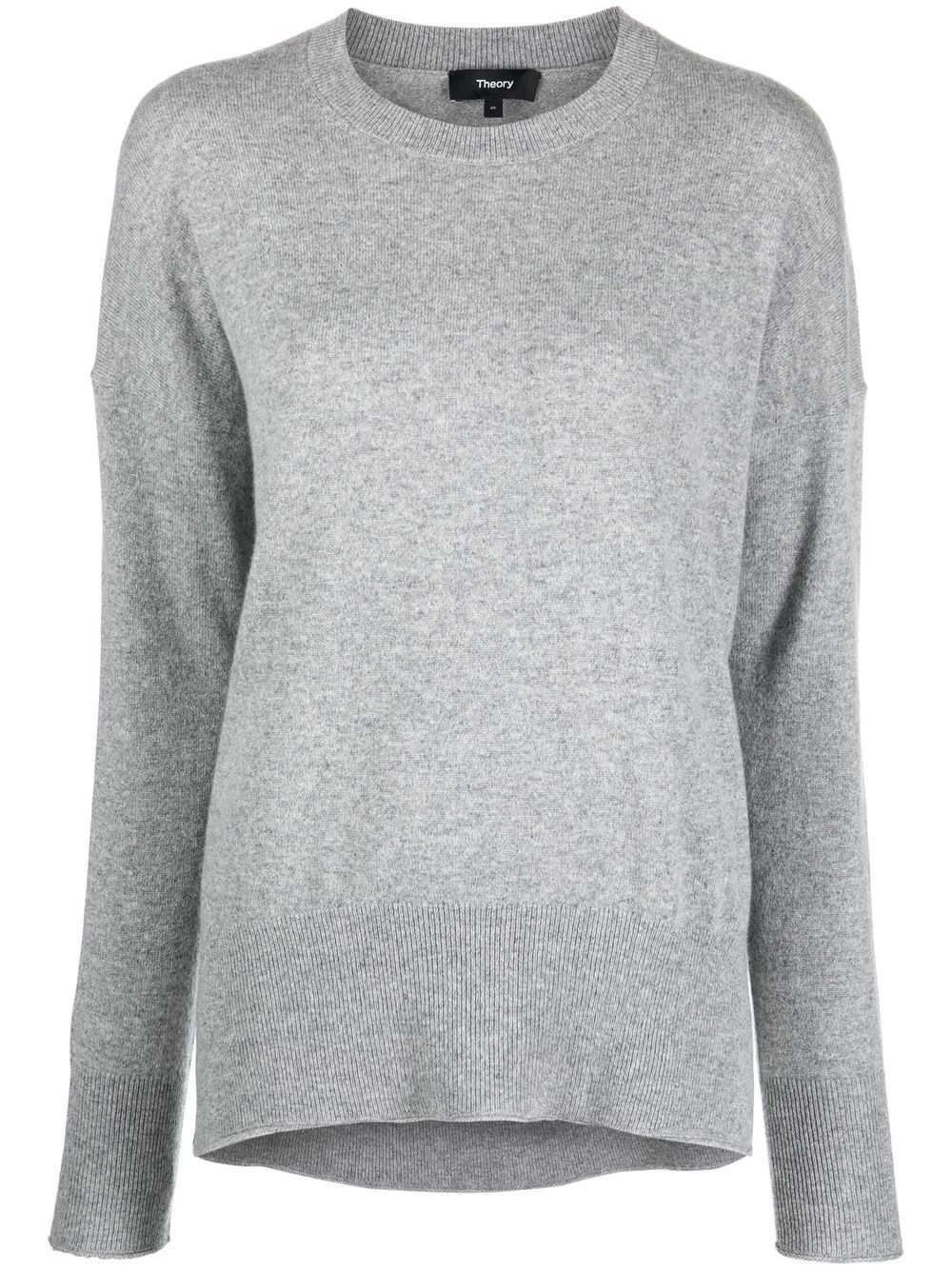 Theory Klassischer Kaschmirpullover - Grau von Theory