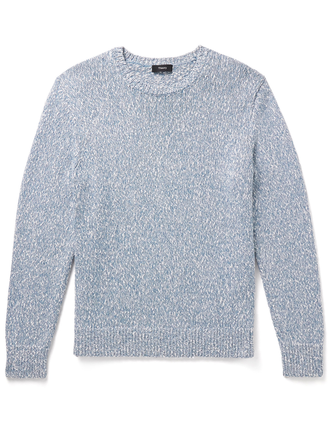 Theory - Mauno Cotton Sweater - Men - Blue - XS von Theory
