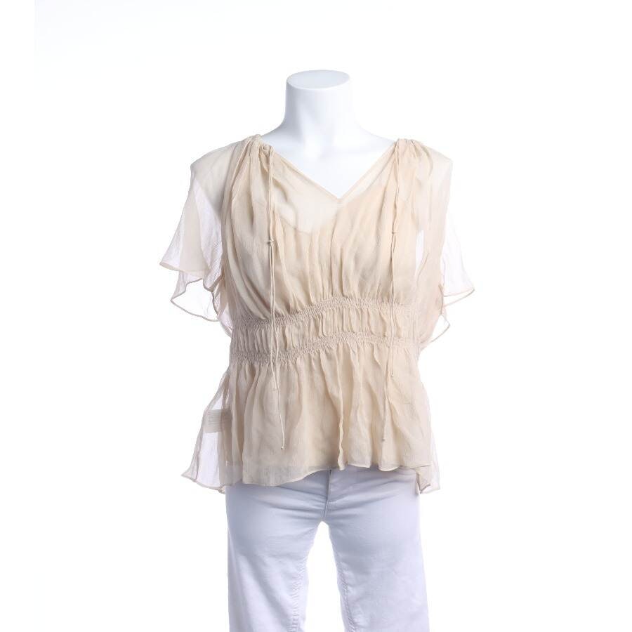 Theory Seidenbluse 30 Beige von Theory