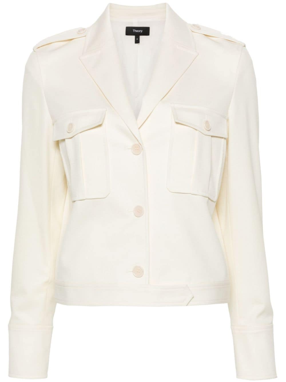 Theory Cropped-Jacke - Nude von Theory