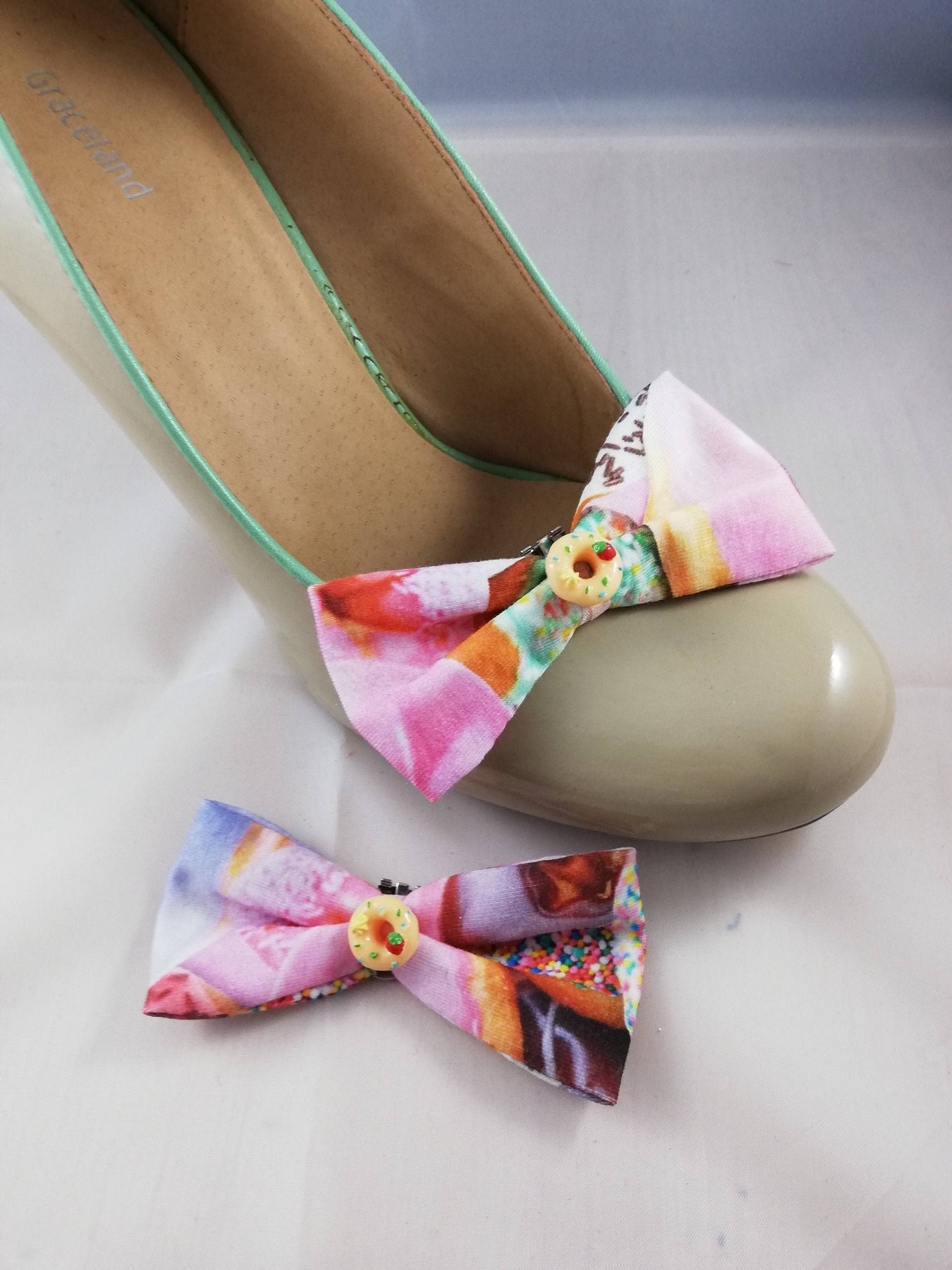 Schuhclip Schleife Dounut von TheprettyboxvTheresa