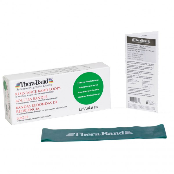 TheraBand - Loop - Fitnessband Gr Ø 13 cm / 7,6 cm x 20,5 cm weiß von TheraBand