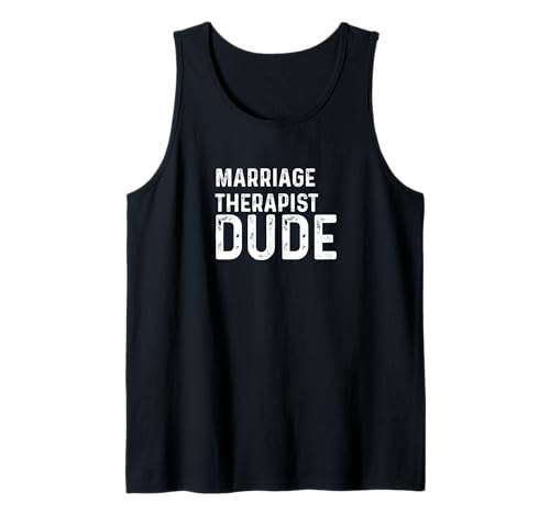 Herren Ehetherapeut Dude Distressed Therapie Counselor Tank Top Herren Ehetherapeut Dude Distressed Therapie Counselor Tank Top von Therapist Gifts for Men Women Work Boss by RJ