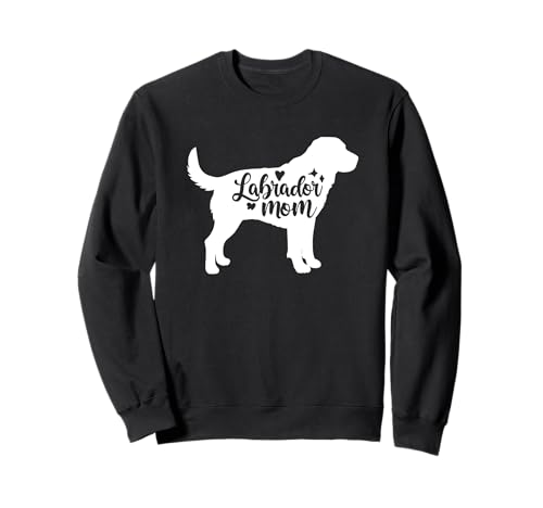 Labrador Retriever Mom Damen Hundeliebhaber Design Sweatshirt von Therapy Designs