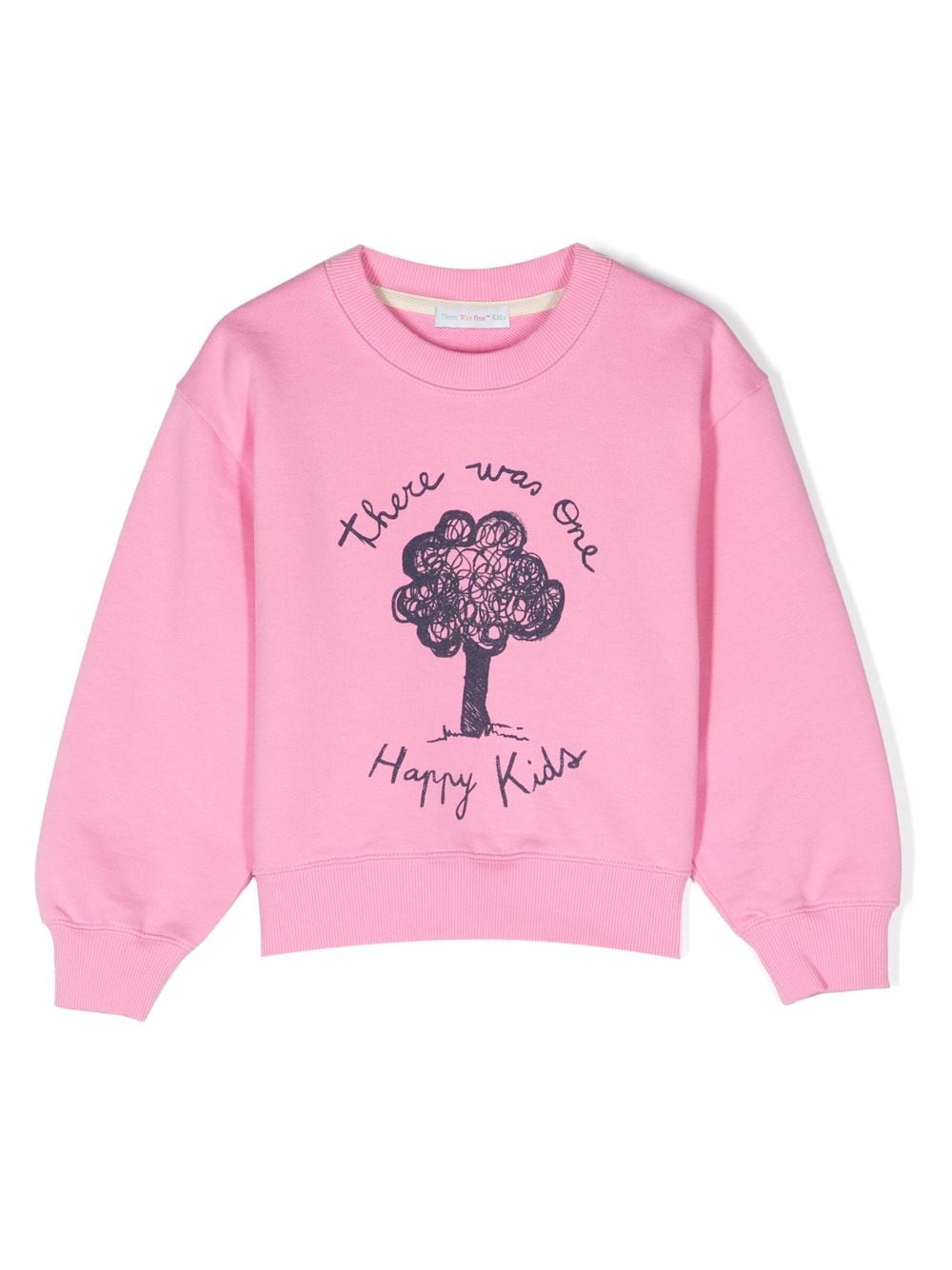 There Was One Kids Sweatshirt mit Logo-Print - Rosa von There Was One Kids