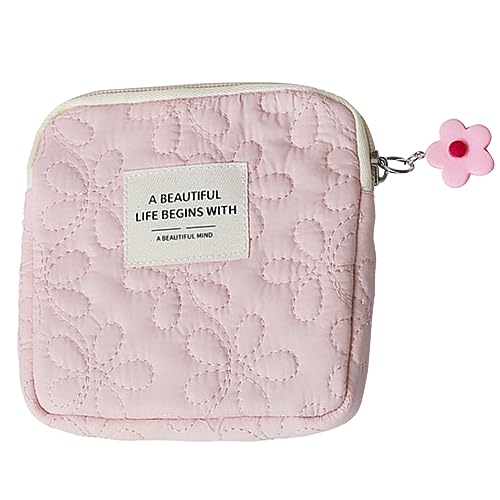 Thereisno Modische kleine Kosmetiktasche für Damen, Reise-Mini-Bindeservietten, Organizer, Make-up, Münzen, Geldkarte, Lippenstift, Aufbewahrungstasche, Kosmetiktasche, Pink, 11.5x2cm/4.53x0.78inches Thereisno Modische kleine Kosmetiktasche für Damen, Reise-Mini-Bindeservietten, Organizer, Make-up, Münzen, Geldkarte, Lippenstift, Aufbewahrungstasche, Kosmetiktasche, Pink, 11.5x2cm/4.53x0.78inches von Thereisno