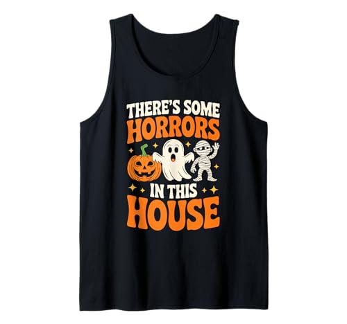 There's Some Horrors In This House T-Shirt Herren Damen Halloween Tank Top von Theres Some Horrors In This House Shirts