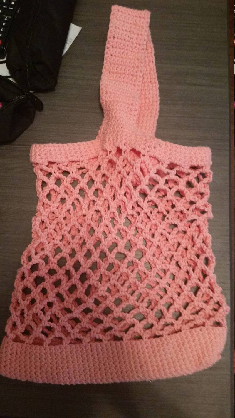Netz-Tasche in Zwei Verschiedenen Farbvarianten Netz-Tasche in Zwei Verschiedenen Farbvarianten von TheresasCrochetStore
