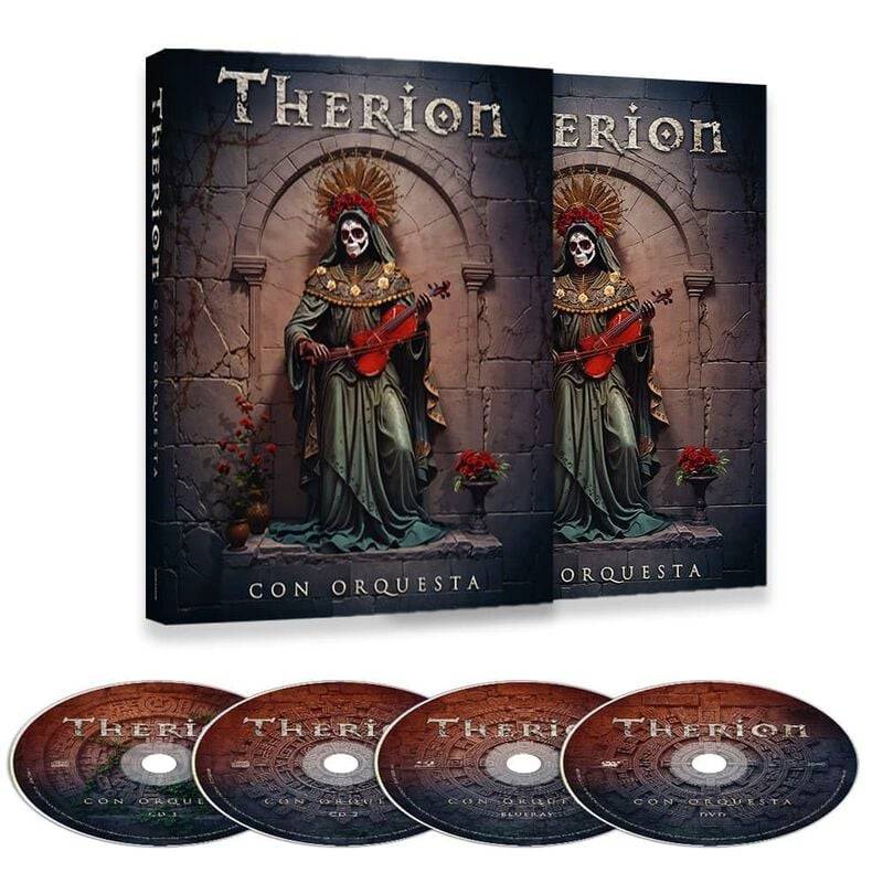 Con Orquesta von Therion - 2-CD & DVD & Blu-ray (Boxset) von Therion