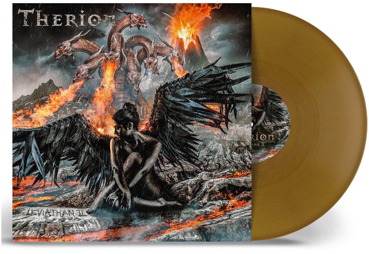 Therion Leviathan II LP goldfarben von Therion