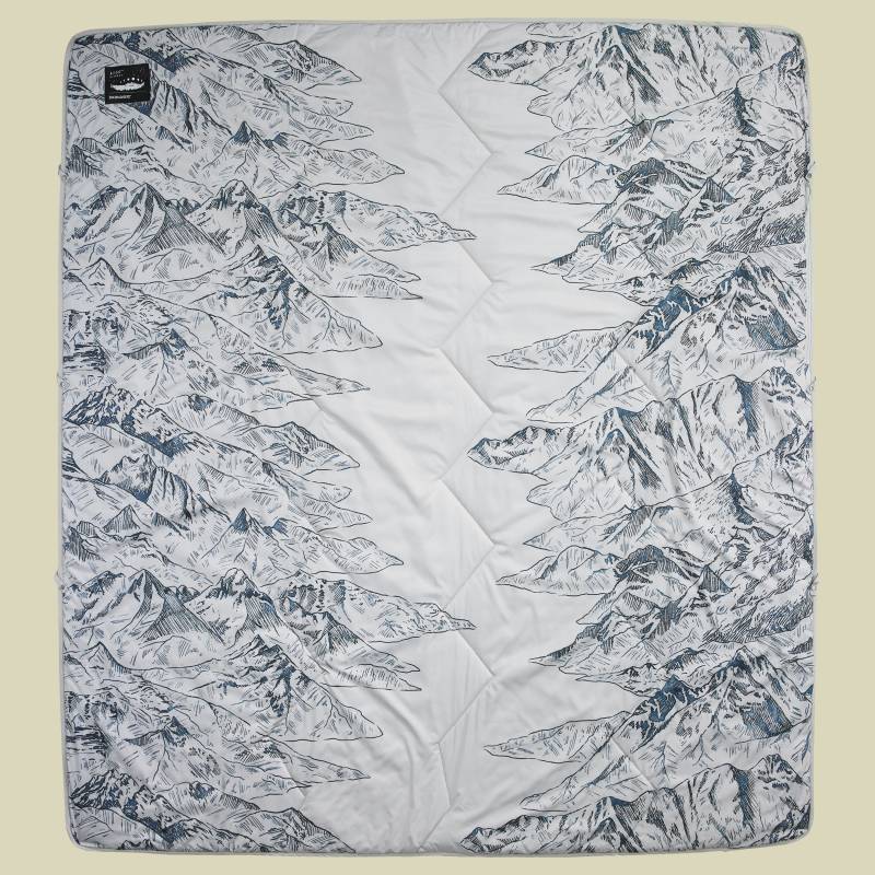 Argo Blanket 198 x 183 cm blau - valley view print von Therm-A-Rest