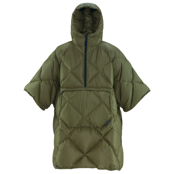 Therm-a-Rest - Honcho Poncho Down - Poncho Gr One Size oliv von Therm-A-Rest