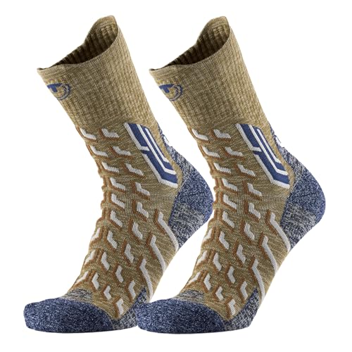 therm-ic Unisex Trekking Cool Crew Socken, Blue, 41 von Therm-ic