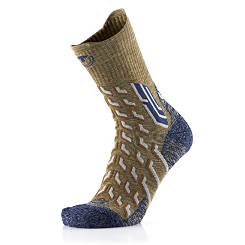 therm-ic Unisex Trekking Cool Crew Socken, Blue, 41 von Therm-ic