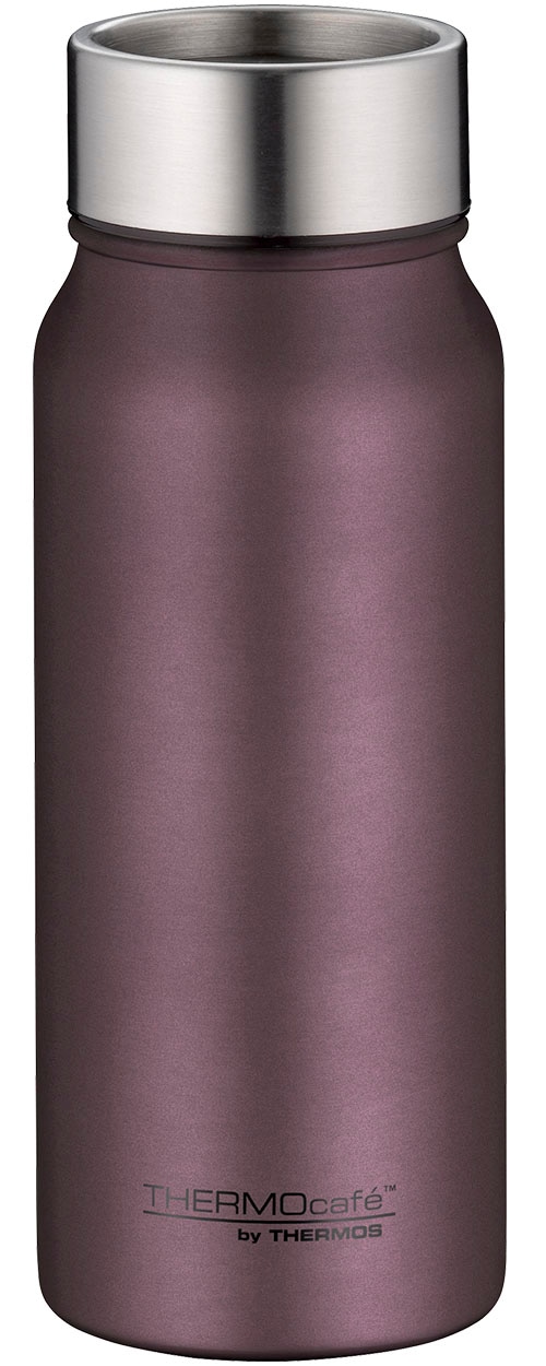 THERMOcafé Thermobecher "TC DRINKING MUG, absolut dicht, spülmaschinenfest" 0,5l, 9h heiß & 20h kalt, zerlegbares Push Button Lid von Thermocafé