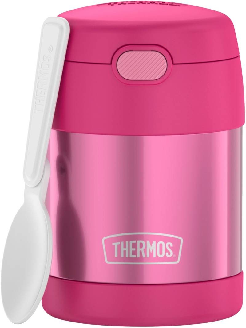 THERMOS Thermobehälter "FUNTAINER FOOD JAR, Thermobehälter für Essen, spülmaschinenfest" 1 Stk. tlg. 0,3l, 5h heiß & 7h kalt, dicht & auslaufsicher, mit klappbarem Löffel von Thermos