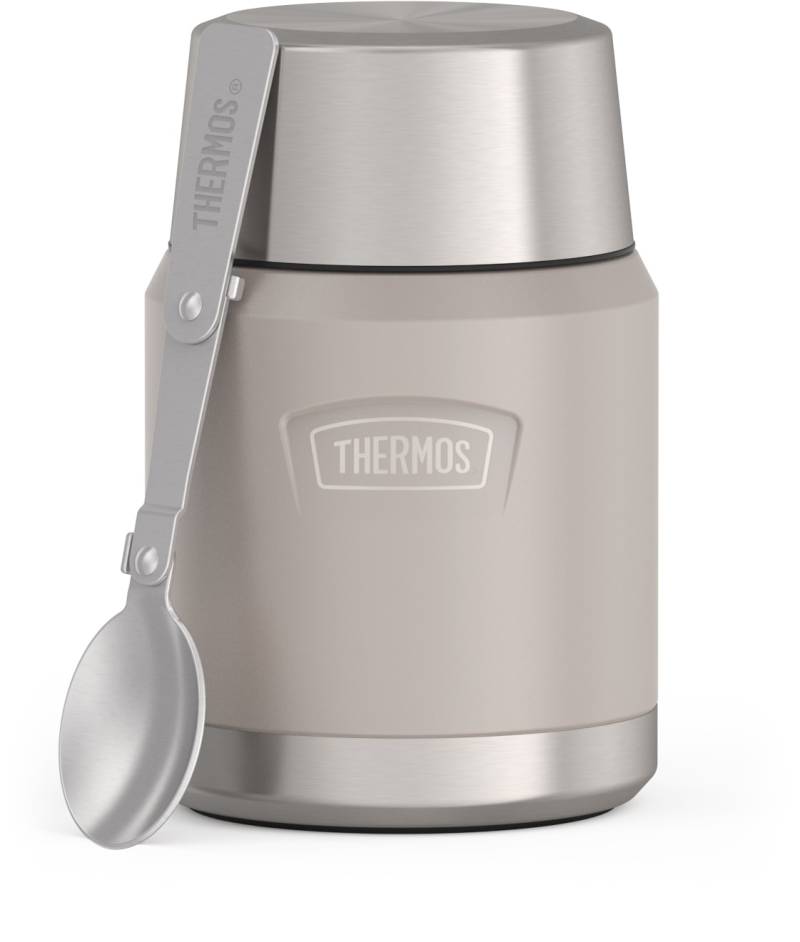 THERMOS Thermobehälter "ICON FOOD JAR, Thermobehälter für Essen, spülmaschinenfest" 1 Stk. tlg. 0,47l, 10h heiß & 24h kalt, dicht & auslaufsicher, mit Löffel von Thermos