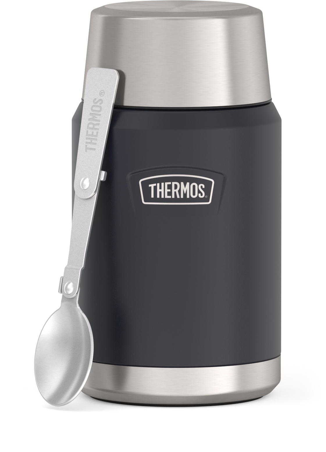 THERMOS Thermobehälter "ICON FOOD JAR, Thermobehälter für Essen, spülmaschinenfest" 1 Stk. tlg. 0,71l, 10h heiß & 24h kalt, dicht & auslaufsicher, mit Löffel von Thermos