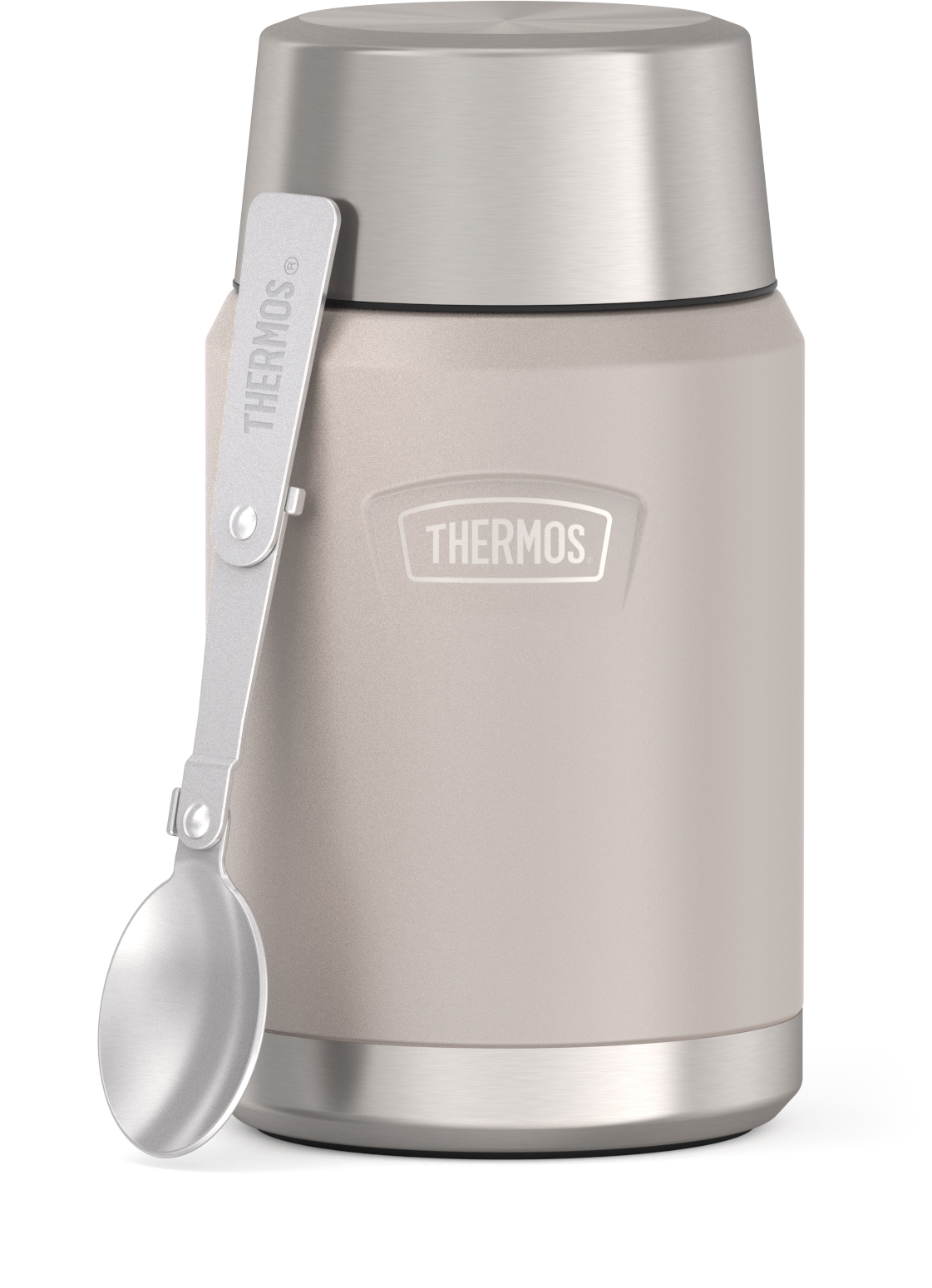 THERMOS Thermobehälter "ICON FOOD JAR, Thermobehälter für Essen, spülmaschinenfest" 1 Stk. tlg. 0,71l, 10h heiß & 24h kalt, dicht & auslaufsicher, mit Löffel von Thermos