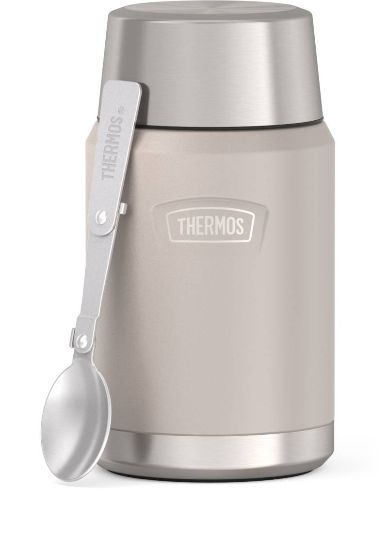THERMOS Thermobehälter "ICON FOOD JAR, Thermobehälter für Essen, spülmaschinenfest" 1 Stk. tlg. 0,71l, 10h heiß & 24h kalt, dicht & auslaufsicher, mit Löffel von Thermos