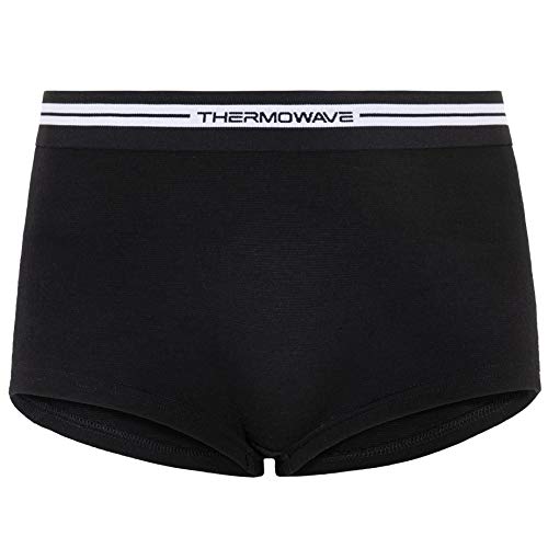 Thermowave Merino Life - Frauenunterwäsche Merino Wolle Shorts 160 GSM - Dehnbare und Bequeme Boy Shorts Damen - Anti Geruch Sportboxer für Frauen, XL von Thermowave