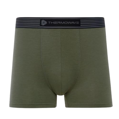 Thermowave Merino Life Unterwäsche Männer - Merino Wolle Boxershorts - Anti Geruch Sport Unterwäsche Männer - 160GSM Dehnbare Herrenunterwäsche Merinowolle, 3XL von Thermowave