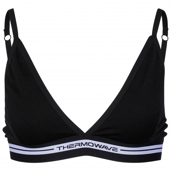 Thermowave - Women's Merino Life Bra - Merinounterwäsche Gr XL schwarz von Thermowave