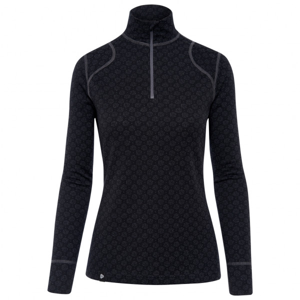 Thermowave - Women's Merino Xtreme Long Sleeve Shirt 1/2 Zip - Merinounterwäsche Gr XL schwarz von Thermowave