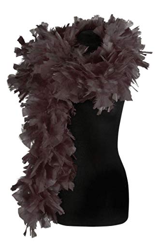 Thetru Deluxe Federboa 180g 180cm für Karneval Fasching (Schwarz) von Thetru