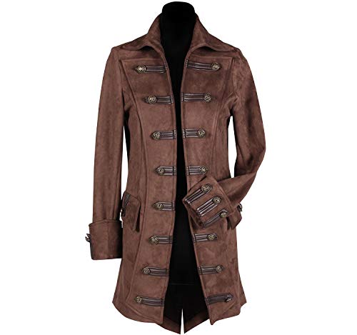 Thetru Piraten Jacke für Herren | Seeräuber Kostüm Deluxe (XXL) von Thetru
