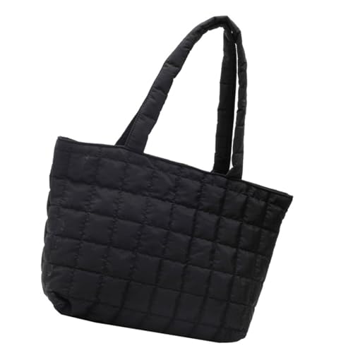 Achseltasche mit großem Fassungsvermögen für Damen und Mädchen, Top-Griff, Einkaufstasche, koreanische Stile, Achselhöhle, gesteppte Schultertasche, große Kapazität, Schultergriff, koreanische Stile Achseltasche mit großem Fassungsvermögen für Damen und Mädchen, Top-Griff, Einkaufstasche, koreanische Stile, Achselhöhle, gesteppte Schultertasche, große Kapazität, Schultergriff, koreanische Stile von Thewasc