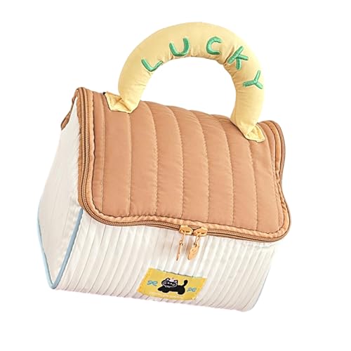 Cartoon Cottage Styles Große Kapazitäts Make Up Tasche Für Frauen Und Studenten Die Kosmetik Für Reisen Und Tägliche Pendelpendel Mädchen Eitelkeit von Thewasc