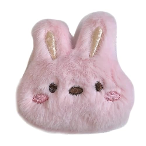 Cartoon Plüsch Kaninchen Brosche Weiche Und Komfortable Kleiderabzeichen Für Kinder Und Erwachsene Mode Rucksack Accessoire von Thewasc