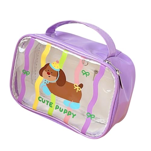 Cartoon Reisen Toilettenbeutel Klare PVC Make Up Beutel Kosmetikbeutel wasserdichte Make Up Beutel Mit Für Frauen von Thewasc