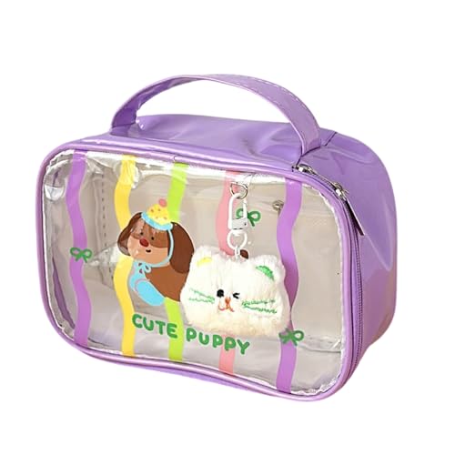 Cartoon Reisen Toilettenbeutel Klare PVC Make Up Beutel Kosmetikbeutel wasserdichte Make Up Beutel Mit Für Frauen von Thewasc