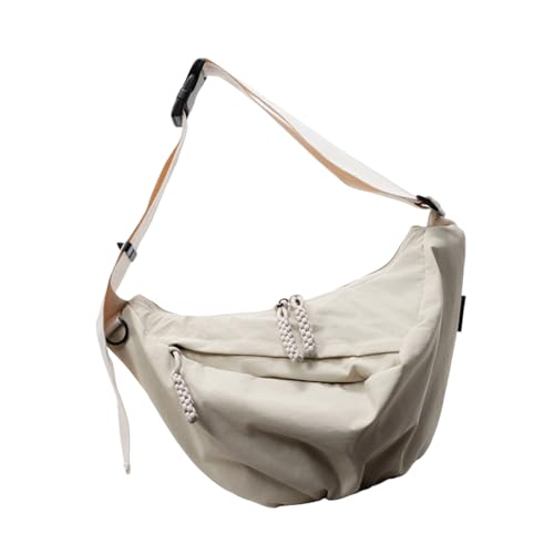 Damen Knödeltasche, koreanischer Stil, Umhängetasche, einfache Umhängetasche, Pendeln, große Kapazität, Schultertasche, koreanischer Stil, Pendeln, beige, One Size Damen Knödeltasche, koreanischer Stil, Umhängetasche, einfache Umhängetasche, Pendeln, große Kapazität, Schultertasche, koreanischer Stil, Pendeln, beige, One Size von Thewasc