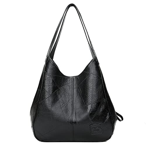 Damen-Umhängetasche, weiches Polyurethan, großes Fassungsvermögen, modische Schultertaschen, passend für Retro, Freizeit, Dating, Damen, PU-Leder, stilvolle Schultertasche, große Kapazität Damen-Umhängetasche, weiches Polyurethan, großes Fassungsvermögen, modische Schultertaschen, passend für Retro, Freizeit, Dating, Damen, PU-Leder, stilvolle Schultertasche, große Kapazität von Thewasc