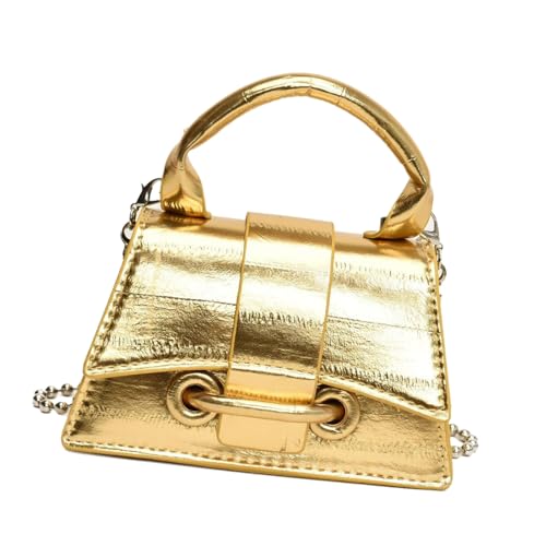 Elegante schwarze kleine Umhängetasche, Crossbody-Tasche für Partys, vom Büro bis hin zu lässigen Einkaufsausflügen, Bürotasche, gold, One Size Elegante schwarze kleine Umhängetasche, Crossbody-Tasche für Partys, vom Büro bis hin zu lässigen Einkaufsausflügen, Bürotasche, gold, One Size von Thewasc