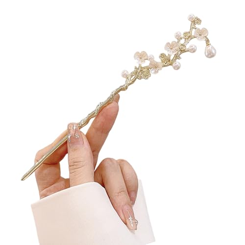 Eleganter Metall-Haarschmuck für Damen, antikes Design, Haarnadel kombiniert moderne Mode mit kulturellem Design für Frauen von Thewasc