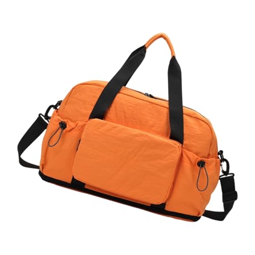 Faltbarer Turnbeutel mit großer Kapazität, wasserdicht, Nass- und Trocken-Trennfunktion, ergonomischer Griff für Workout-Essentials und Reisen, Oxford-Stoff-Fitness-Tasche, O, Mass Beauty von Thewasc