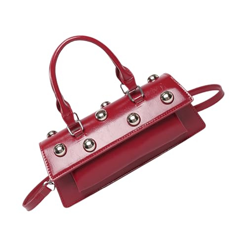 Frauen Pendeln Tasche PU Leder Boten Trendige Schulter Modische Handtasche Geldbörse All Matching Crossbody Women PU Leder Crossbody Top Handtasche Trendy Schulter von Thewasc