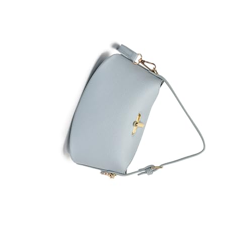 Frauen Umhängetasche Trendige Handtasche PU Leder Bucket Einfache Messenger Retro Crossbod von Thewasc