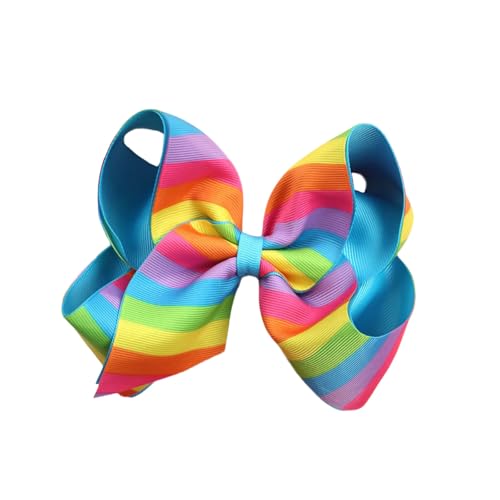 Haarspange mit Ostermotiv und Schleife, Hasen-Druck, Haarspange für Kinder und Erwachsene, für Festivals, Partys und Versammlungen, Frühlingsfeiern von Thewasc