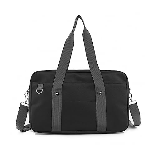 Japanische JK-Uniform-Umhängetasche, Mehrzweck-Tragetasche, Mädchen, Studenten-Handtasche, Umhängetasche, dunkelgrau Japanische JK-Uniform-Umhängetasche, Mehrzweck-Tragetasche, Mädchen, Studenten-Handtasche, Umhängetasche, dunkelgrau von Thewasc
