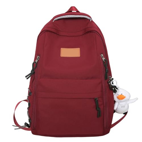 Japanische Schul Rucksack Für Teen Girls Jungen Große Kapazität High School College College Buchbeutel Solid Color Reißverschluss Daypack Nylon Book Tasche Japanische Schul Rucksack Für Teen Girls Jungen Große Kapazität High School College College Buchbeutel Solid Color Reißverschluss Daypack Nylon Book Tasche von Thewasc