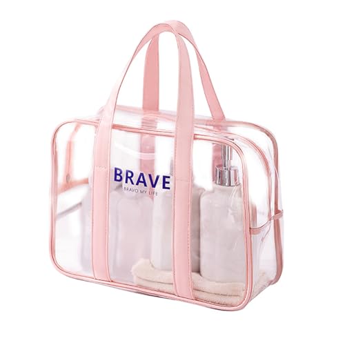 Klarer Make Up Beutel Reisen Kosmetikbeutel Wasserfestes Toilettentrocken Trocken Und Nasse Trennung Strand Fitness Schwimmen Kosmetische Reisetilme Wässrige Strand Make Up Für Frau von Thewasc